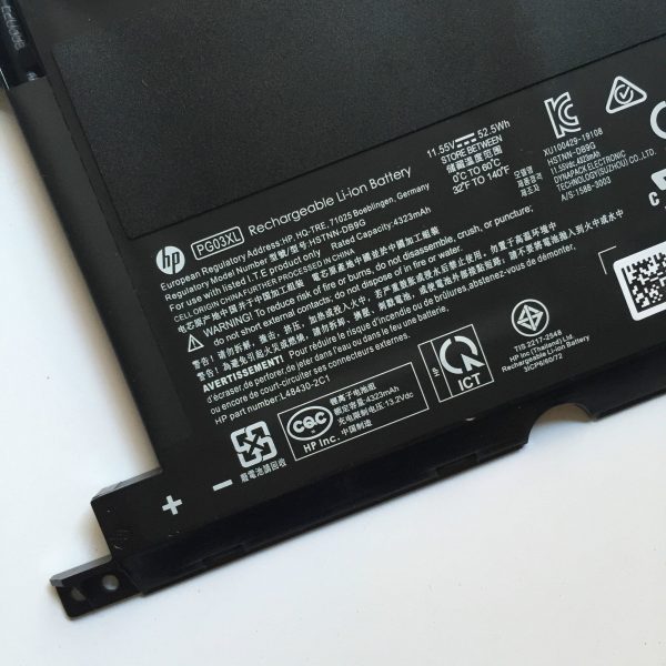 HP Spectre 15-AP003NF - PG03XL Original Laptop Notebook Battery - Image 2