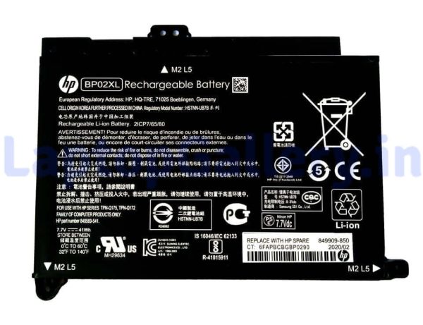 HP BPO2XL - BP02XL Original Laptop Notebook Battery - Image 2